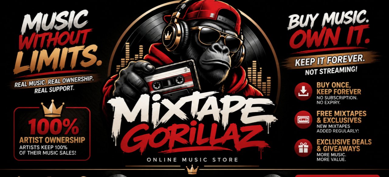 Music without limits. Buy music, own it, keep it forever.